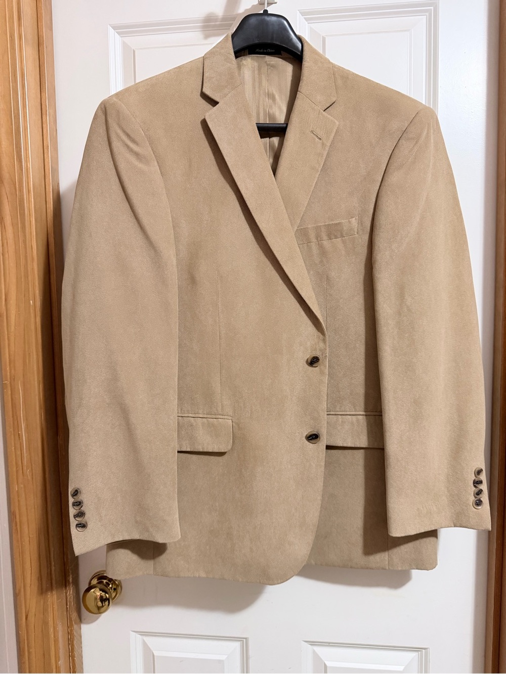 Men's Tan Sport Coat Blazer